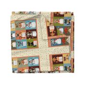 2024 Groovy Retro Cat Tea Towel Calendar 