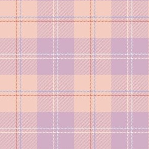 Coordinating Plaid for Pantone’s Intangible Palette   / Pale Pink and Purple / See collections