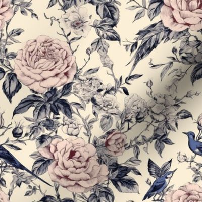 rose_bird_pink_blue_toile do jouy_french_2