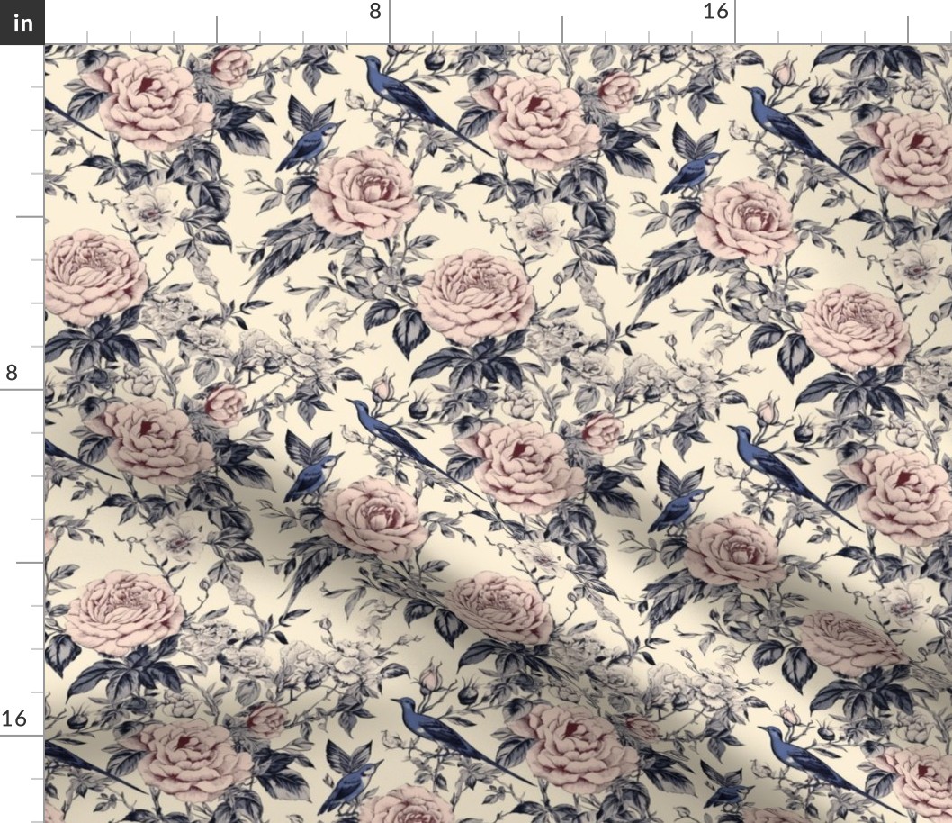 rose_bird_pink_blue_toile do jouy_french_2