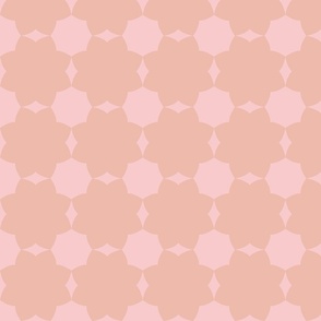 Geometric flower_pink