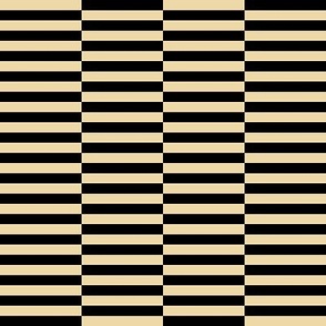 alternating stripes_black _ cream