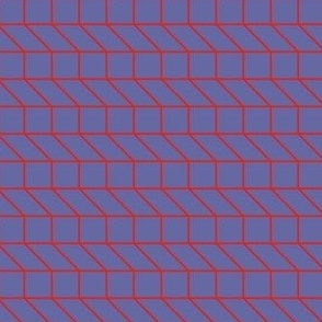 geometric pattern flow_purple_red