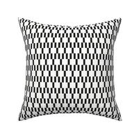 geometric rectangle pattern_black & white