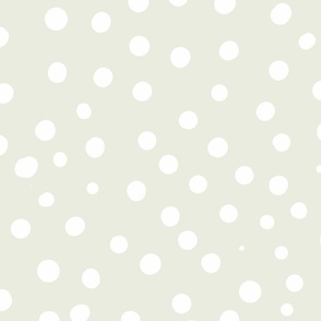 ecru light gray spotty dotty spots wallpaper scale