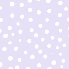 light lilac spotty dotty spots wallpaper scale
