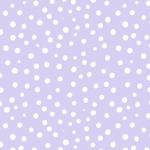lilac spotty dotty spots small scale
