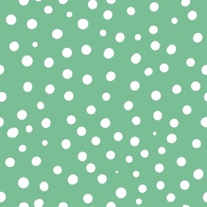 mint green spotty dotty spots normal scale