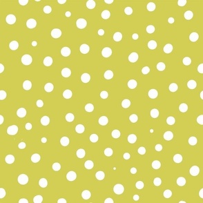 mustard yellow spotty dotty spots normal scale