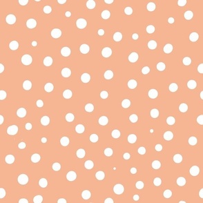 peach orange spotty dotty spots normal scale