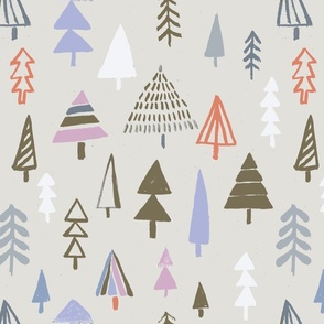 Christmas Trees pantone