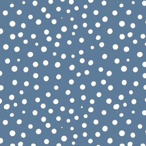 slate light blue spotty dotty spots small scale