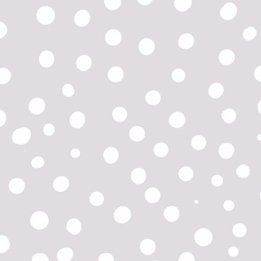 soft gray spotty dotty spots wallpaper scale