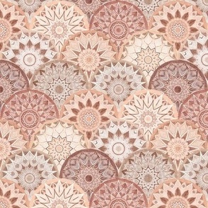 Blush Neutrals Boho Mandala Scales Small