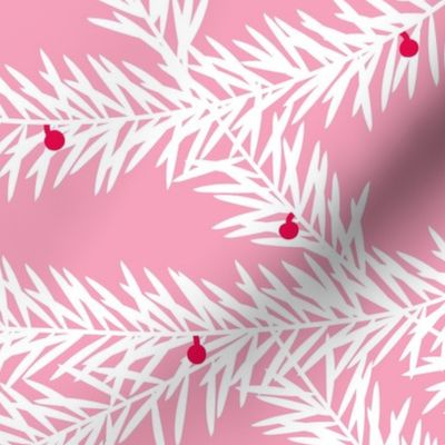 Christmas Garland Pink Large