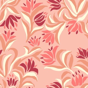Flowing Flora - Pink