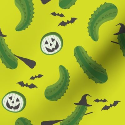 Halloween Spooky Pickles On Citrine