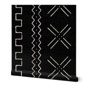 Mud cloth black and white