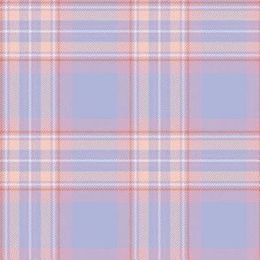 Coordinating Plaid for Pantone’s Intangible Palette  / Pale Purple and Pink / See collections