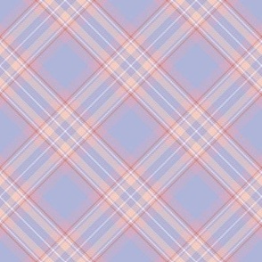 Coordinating Plaid for Pantone’s Intangible Palette  /Diagonal / Pale Purple and Pink / See collections