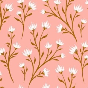 Little Wildflowers - Pink / White - LARGE