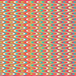 Groovy Bright Squiggly Lines