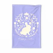 Easter Tea Towel — Bunny Moon