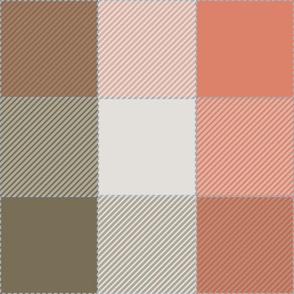 Home Plaid Fabric, | Decor Wallpaper and Large Coral Spoonflower