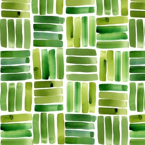 green stripes, horizontal and vertical, checkboard, 