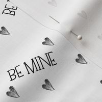 be mine freehand hearts