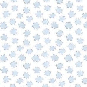 Astrid SF Soft Blue Blue on White
