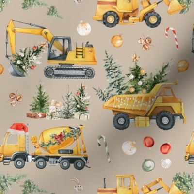 Santa's Little Builder: Christmas Construction Trucks / Oatmeal Cocoa