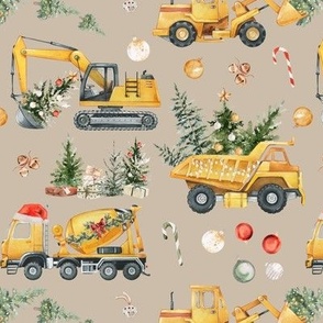 Santa's Little Builder: Christmas Construction Trucks / Oatmeal Cocoa