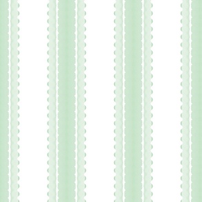 Green watercolor indienne stripe vertical