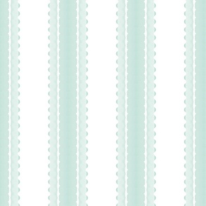 Aqua watercolor indienne stripe vertical