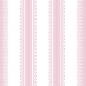 Pink watercolor indienne stripe vertical
