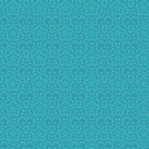 Geometric green blue hexagonal decorative pattern