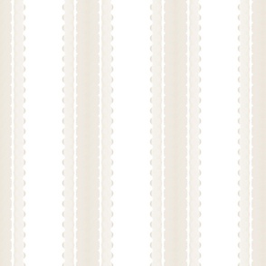 Beige Watercolor Indienne Stripe Vertical