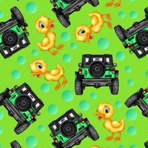 Duck Duck Jeep Green ATV UTV