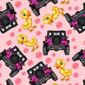 Duck Duck Jeep Pink ATV UTV