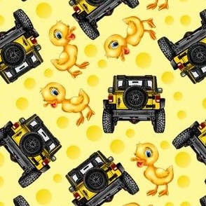 Duck Duck Jeep Yellow ATV UTV