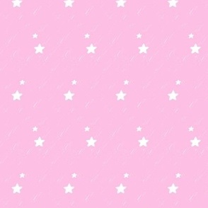 Small Light pink stars with chalk texture