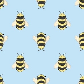 Bumblebee Pattern Diagonal
