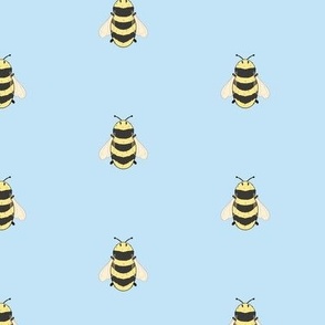 Bumblebee Pattern Half Drop