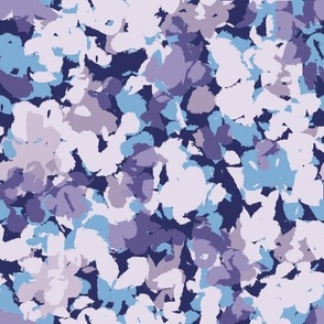 Blue and Pale Camouflage