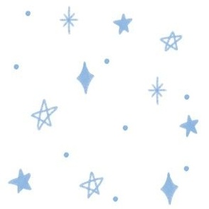 baby boy blue chalk textured stars on white for kids clothing and accessories. Blue stars for kids and nursery wallpaper - medium