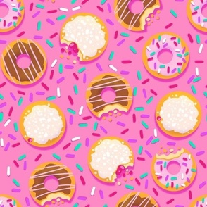 donuts - pink