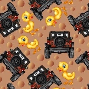 Duck Duck Jeep Brown ATV UTV