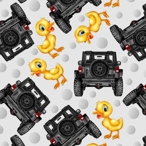 Duck Duck Jeep Gray ATV UTV