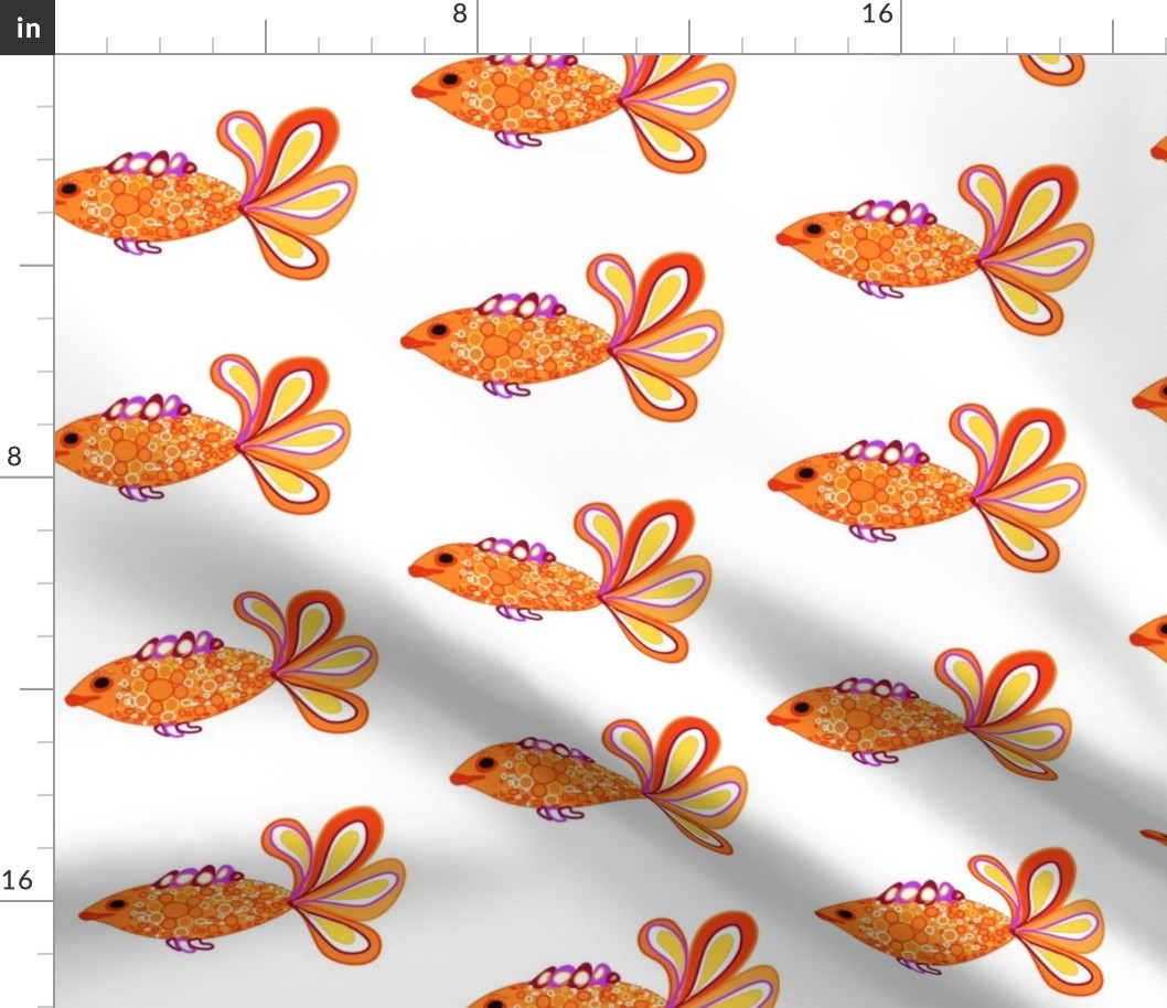 Fancy Fish (decal)